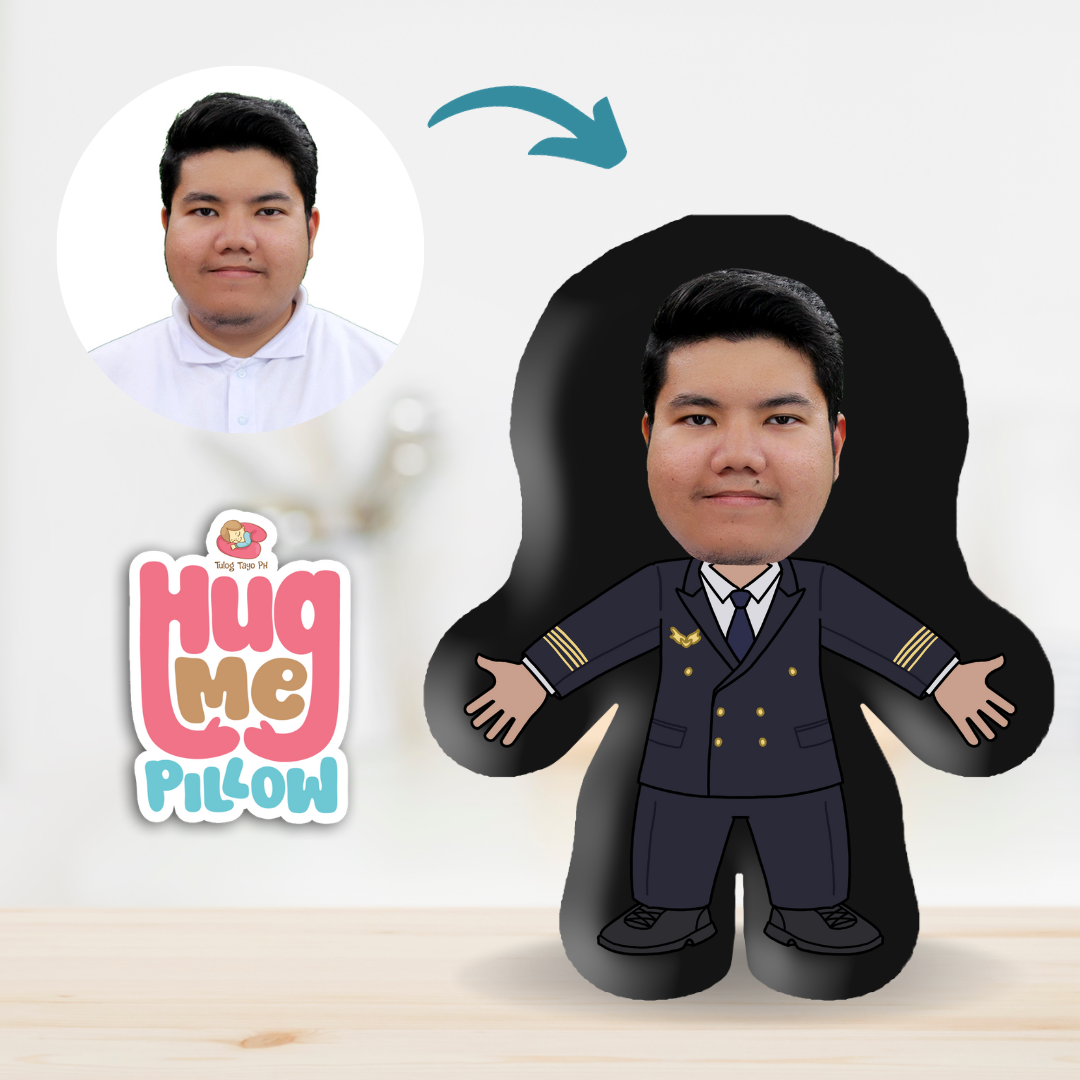 Pilot in Suit - Hug Me Pillow