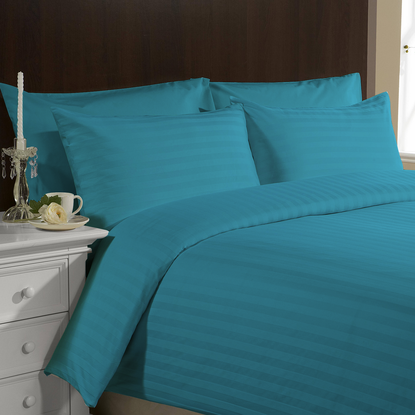 Blue Shades Hotel Stripes Beddings
