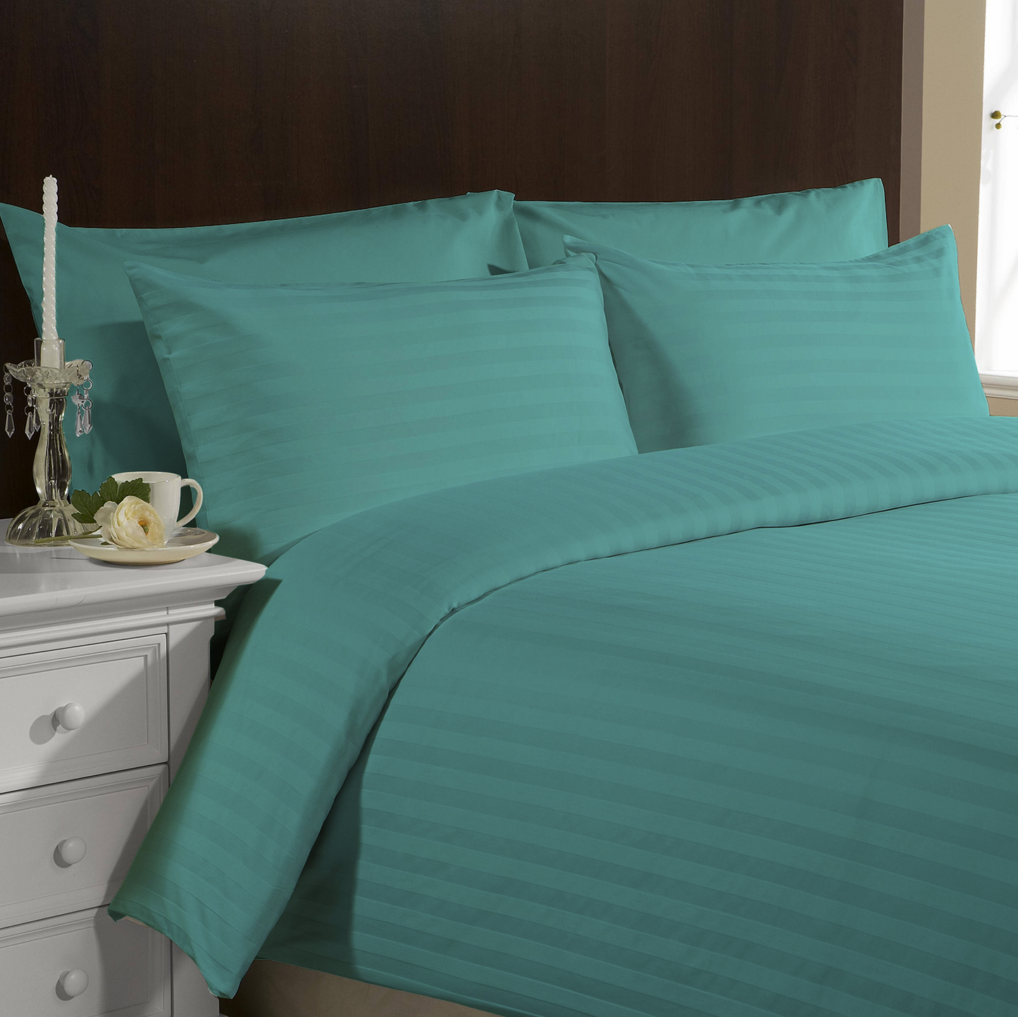 Blue Shades Hotel Stripes Beddings