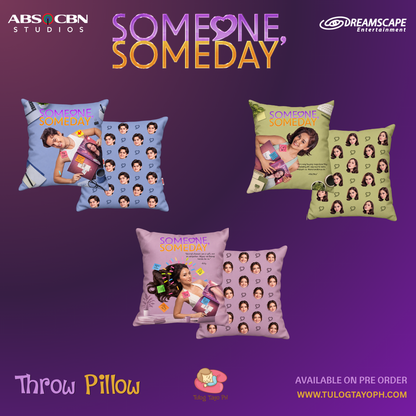 Someone Someday - Throw Pillow