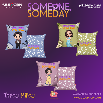 Someone Someday - Throw Pillow