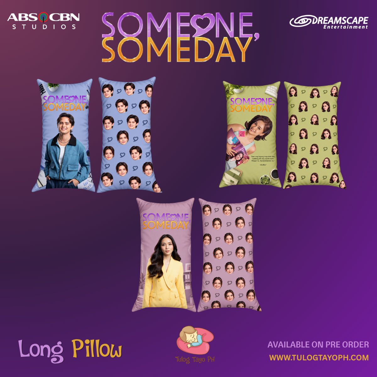 Someone Someday - Long Pillow