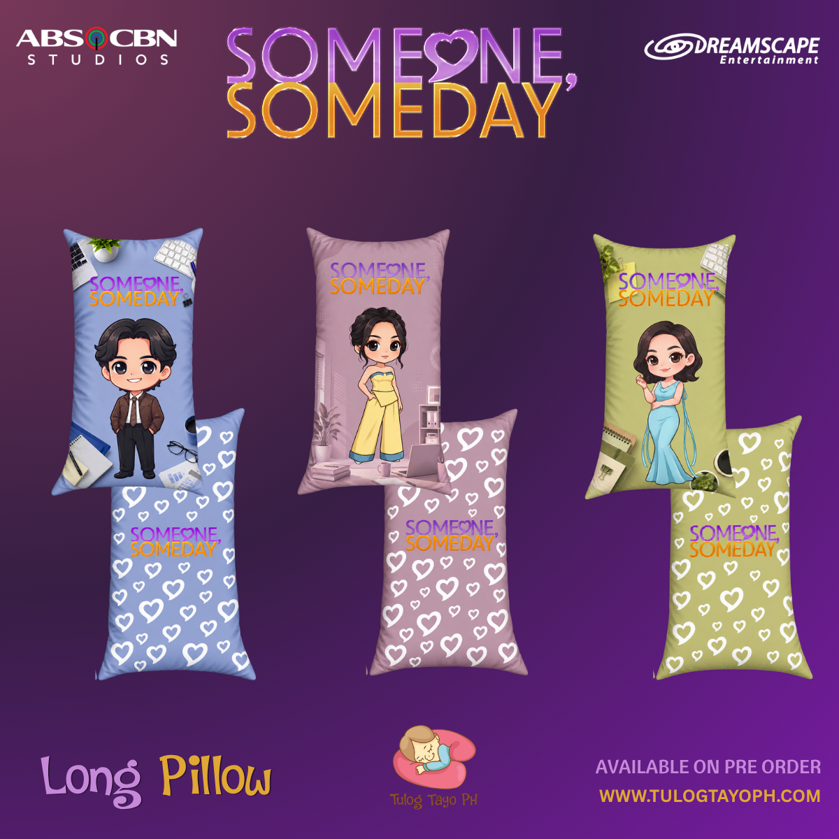 Someone Someday - Long Pillow