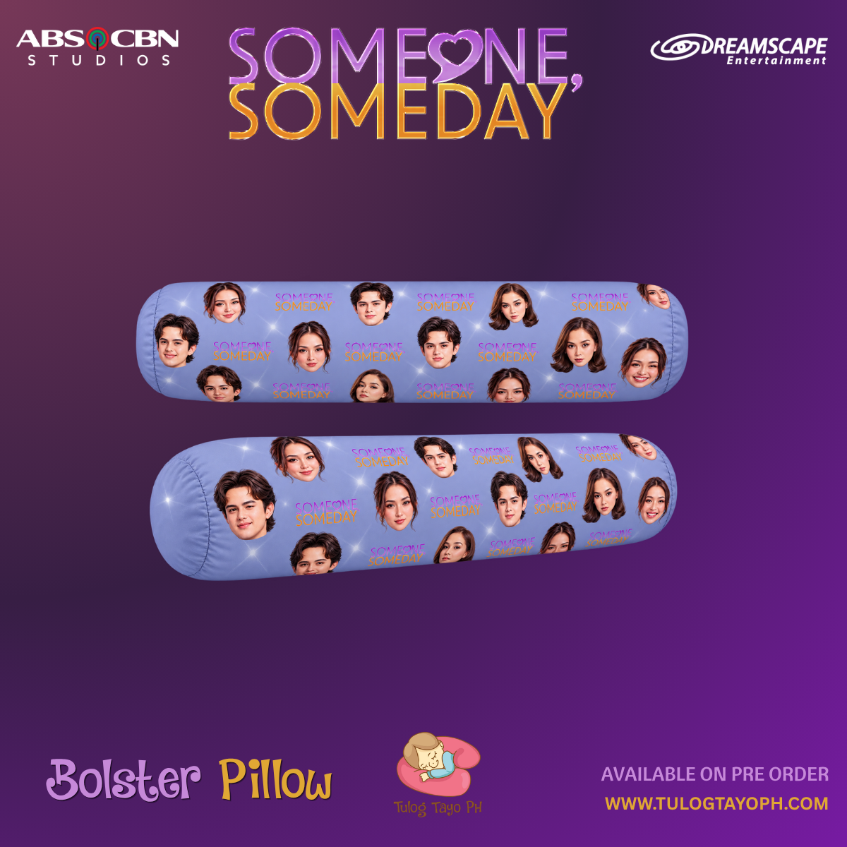 Someone Someday - Bolster Pillow