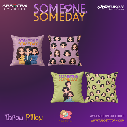 Someone Someday - Throw Pillow