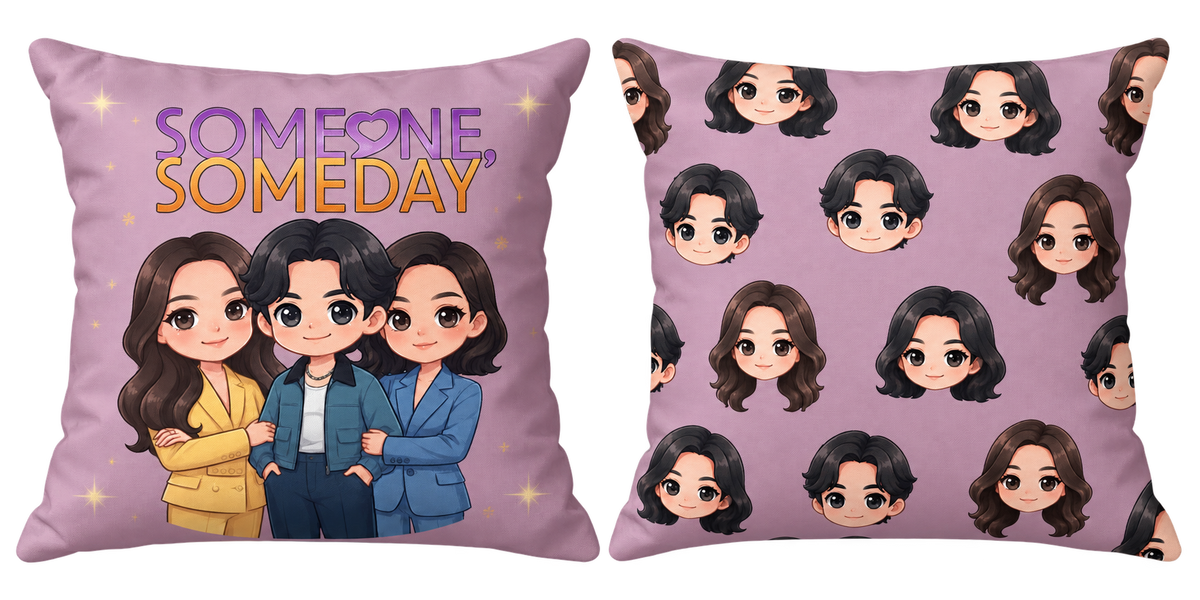 Someone Someday - Throw Pillow