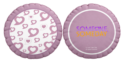 Someone Someday - Round Pillow