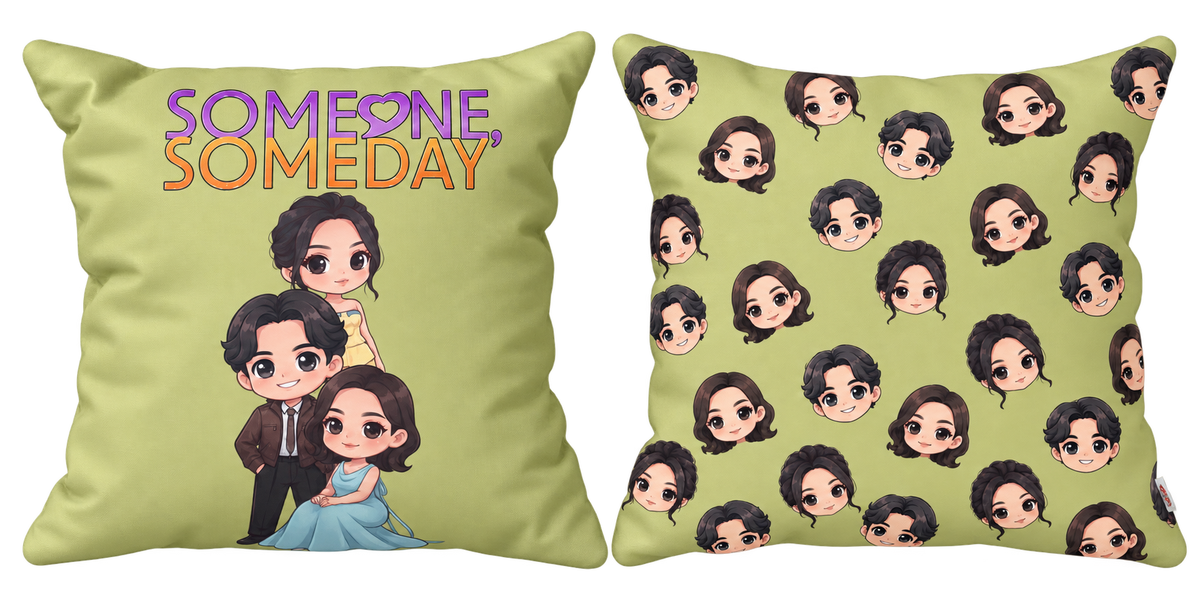 Someone Someday - Throw Pillow