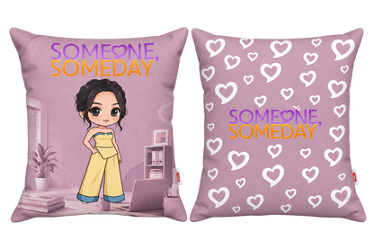 Someone Someday - Throw Pillow