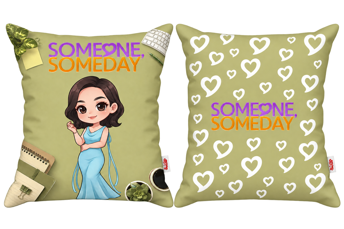 Someone Someday - Throw Pillow