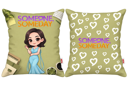 Someone Someday - Throw Pillow