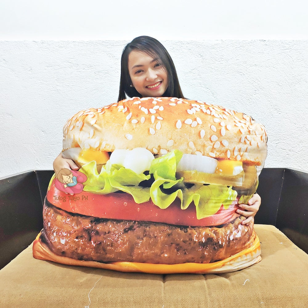 Burger Pillow